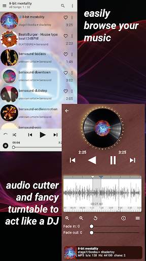 Audio Visualizer Music Player screenshot 1