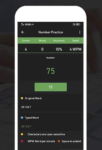 Typing Speed Test screenshot 5