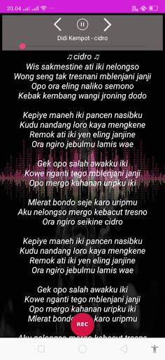 Karaoke Didi Kempot Offline screenshot 4