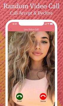 Live Girls Video Call - Random Video Call 4 تصوير الشاشة