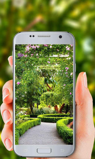 Garden Live Wallpapers 10 تصوير الشاشة