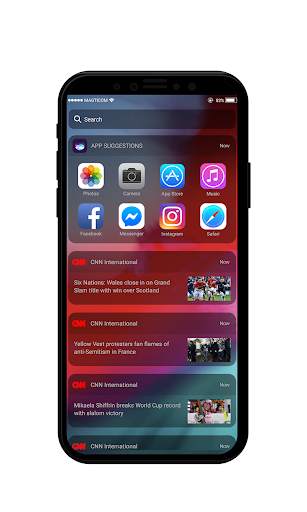 Launcher iOS 12 screenshot 3