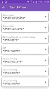 Secret Codes For Andorid Phones screenshot 2