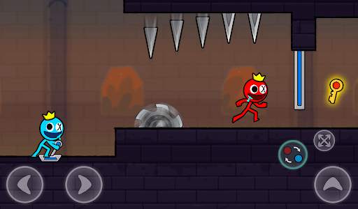 Red and Blue Stickman 2 screenshot 15