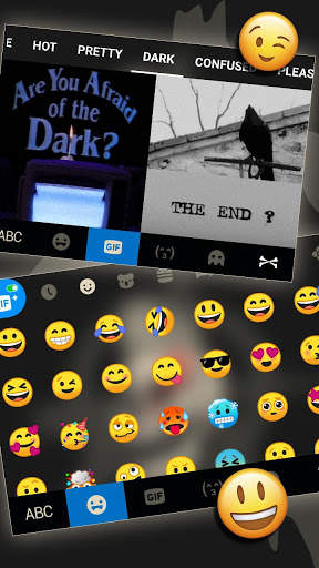 Punk Skull Keyboard Background screenshot 4