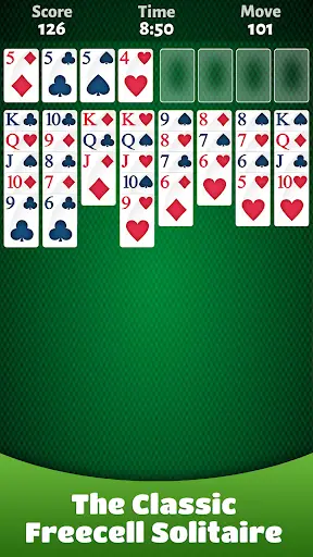 FreeCell Solitaire screenshot 1