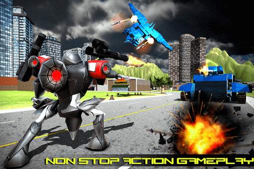 Transform Robot Action Game screenshot 6