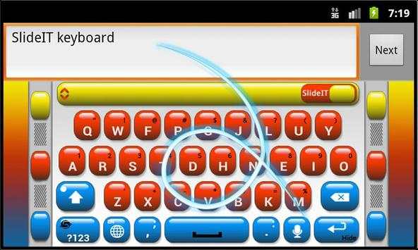 SlideIT Smarties Candy Skin screenshot 3