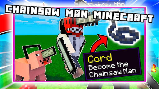 Mod Chainsaw Man for Minecraft screenshot 4