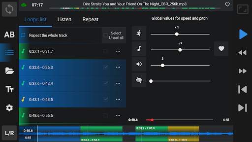 ABMT Player play & repeat 11 تصوير الشاشة