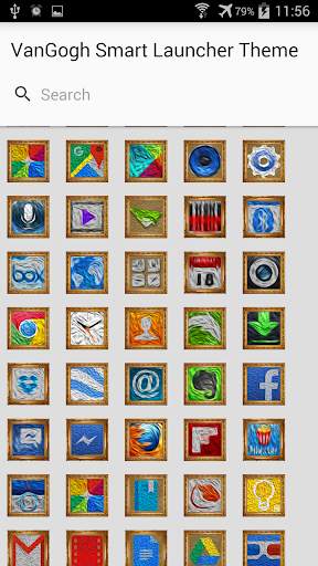 Smart Launcher Theme VanGogh screenshot 4