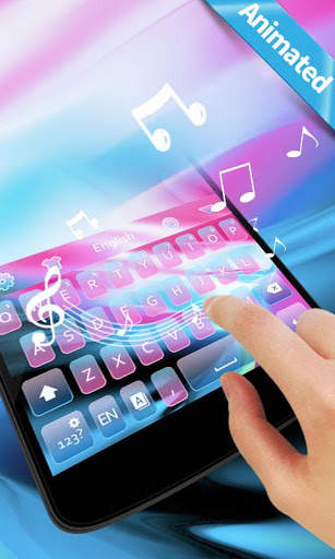 Animated Theme GO Keyboard for iPhone  X screenshot 4