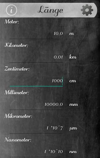 Automatische Einheitenrechner screenshot 2