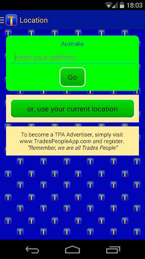 Trades People App screenshot 1