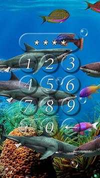 Sharks lock screen prank screenshot 2