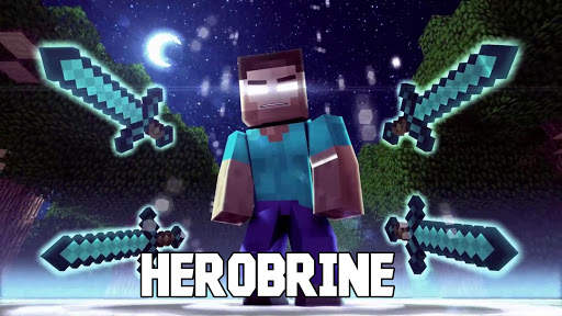 Herobrine Mod for Minecraft PE screenshot 1