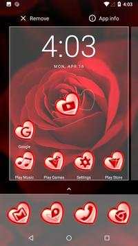Red Rose Launcher screenshot 6
