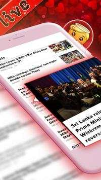 Live Red Romantic Heart Stylish Reading screenshot 3
