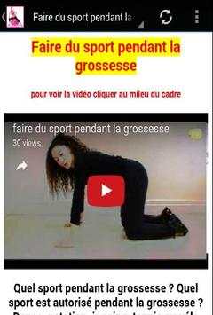 sport et grossesse screenshot 3