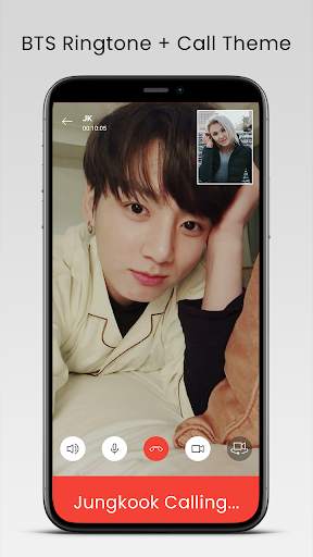 B.T.S. Fake Video Call Prank screenshot 4