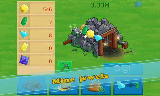 Idle Gold gem clicker स्क्रीनशॉट 8