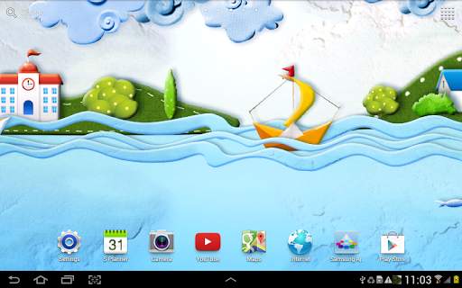 Paper World Live Wallpaper screenshot 6