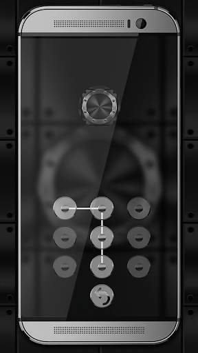 Dark Metal HD LauncherTheme screenshot 5