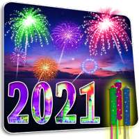 New Year 2021 Greetings, Photo frames
