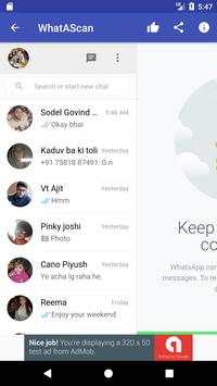 WhatAScan for Whatsapp web screenshot 1