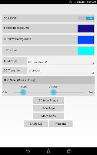 3D LAUNCHER VS screenshot 16