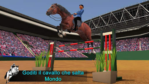 Simulatore di salto con i cavalli 2021 screenshot 2