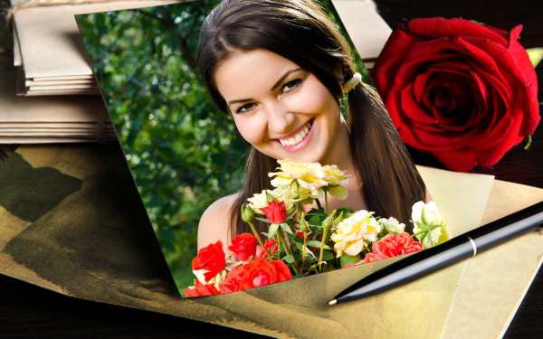 Rose Photo Frame screenshot 2