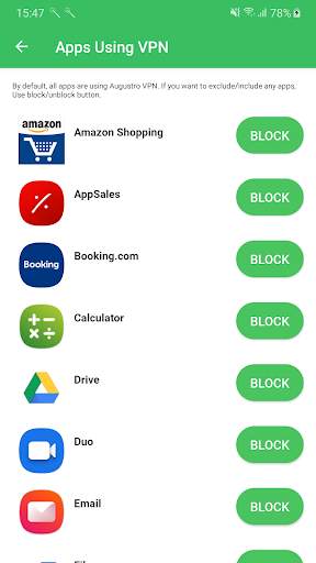 Augustro VPN: Unlimited VPN & No Subscription screenshot 2