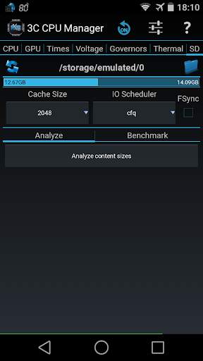 3C CPU Manager (root) screenshot 5