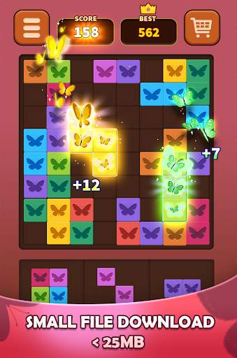 Triple Butterfly: block puzzle 3 تصوير الشاشة