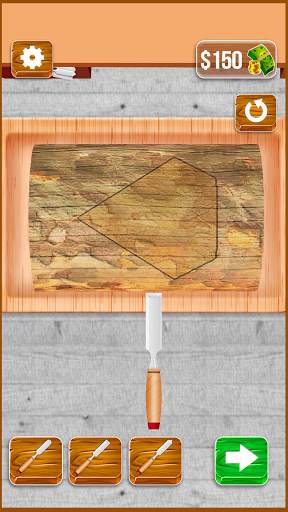 Wood Cutter - Wood Carving Sim screenshot 1