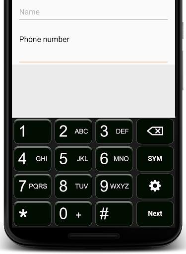 Black Keyboard स्क्रीनशॉट 3