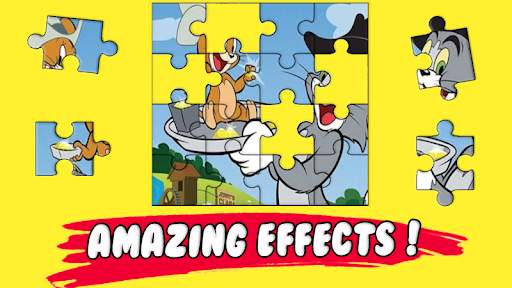 Tom Jigsaw Jerry Puzzle Game screenshot 1