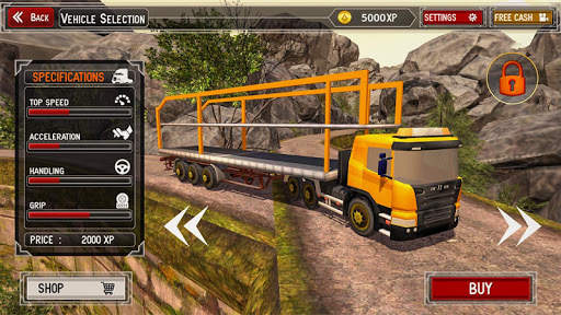 Offroad Transporter Car park screenshot 6