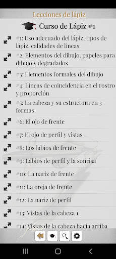 Dibujo y pintura - Lecciones screenshot 2