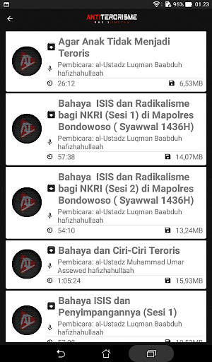 Radio Anti Terorisme screenshot 10