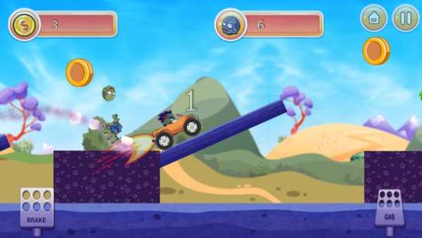 Mad Zombie Road Racing screenshot 3