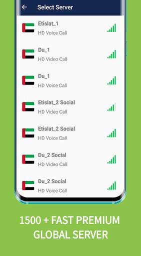 UAE VPN - Super Fast VPN  & Unlimited Free VPN screenshot 2