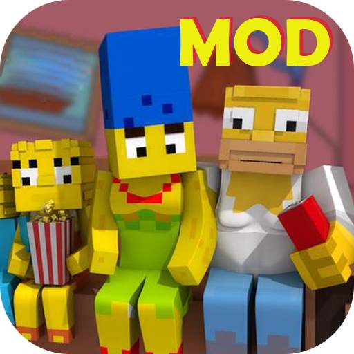 Mod tsto simpsons in Minecraft PE 1.39