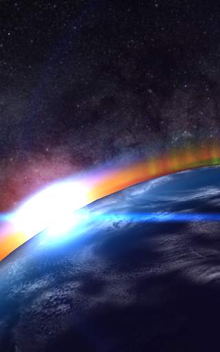 Space Free 3D Live Wallpaper screenshot 2