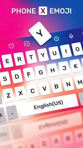 Phone X Emoji keyboard screenshot 1