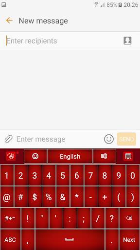 Red Strawberry Keyboard screenshot 5