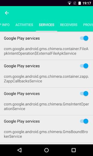 Disable Application [ROOT] screenshot 6