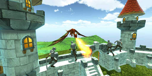 Flying Unicorn Simulator:Man Pegasus 3D Simulation screenshot 2