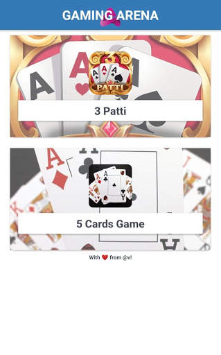 Card Games - Teen Patti - 5 Cards Game screenshot 1